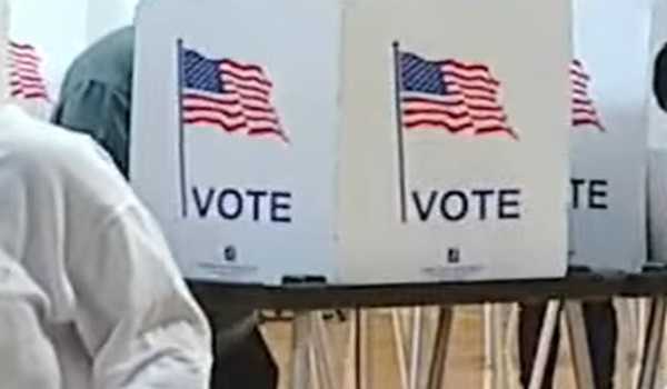 Bomb threats cause delays in polling in swing states