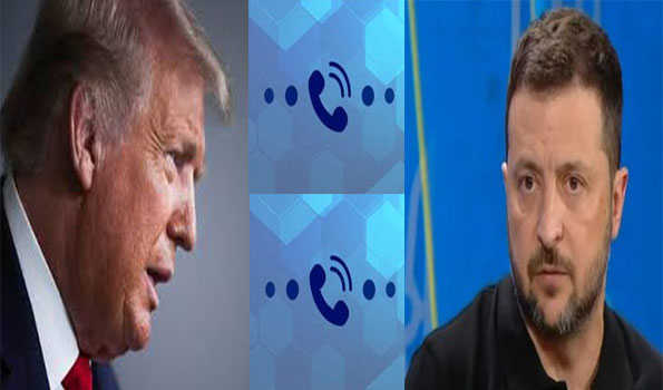 Zelenskyy holds phone conversation with Trump, agrees on developing further cooperation