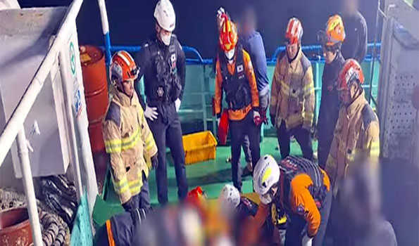 S Korea: 2 dead, 12 missing after fishing boat sinks