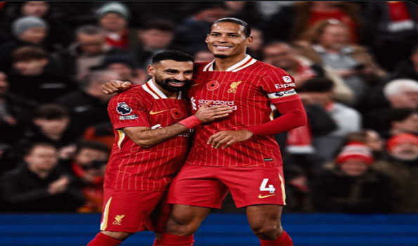 Liverpool moves five clear with win over Aston Villa in Premier League