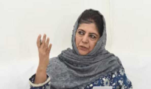 Mehbooba writes to CM over dismissal of employees in J&K