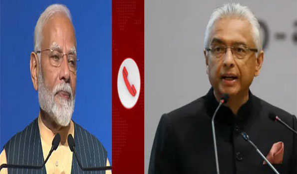 PM Modi calls up Mauritius