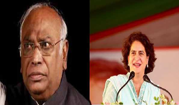 Kharge, Priyanka urge voters to vote to strengthen democracy, Constitution