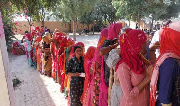 Raj bypolls: Nearly 25 pc voter turnout till 11 am