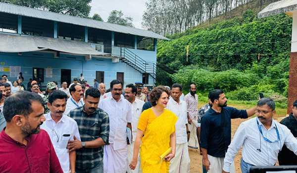 Wayanad LS bypoll: Over 40 percent voter turnout till 1 pm