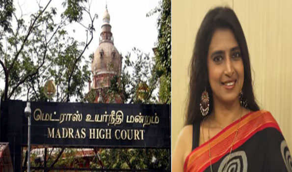 Madras HC dismisses anticipatory bail plea of actress Kasthuri