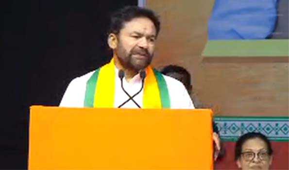 Kishan Reddy slams Congress, BRS for "Polluting Politics"
