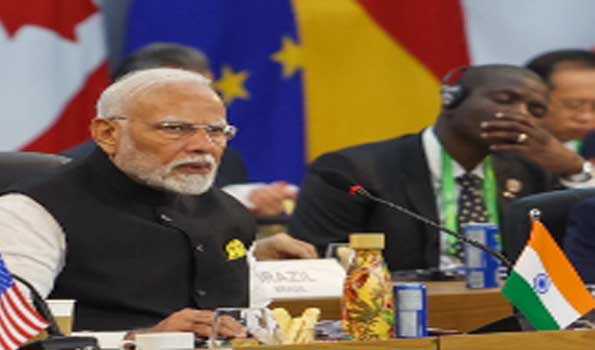 Global South impacted by food, fuel, fertilizer crisis caused by conflicts: PM Modi at G20