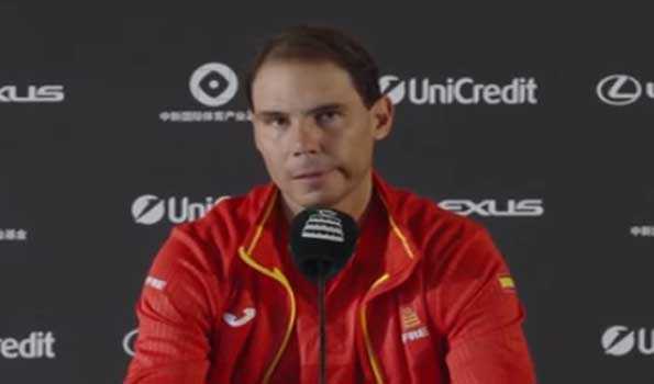 Nadal focuses on national team ahead of last tournament in his career