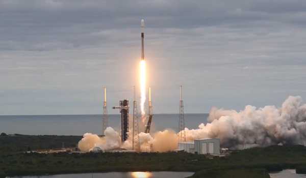 GSAT-N2 takes off from SpaceX Falcon-9 launch vehicle in US