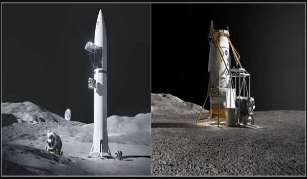 NASA plans to award Blue Origin, SpaceX additional work to develop cargo lander to moon