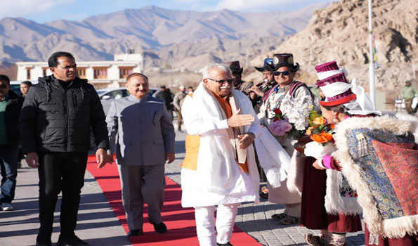 Ladakh has huge potential for development of Solar Power: Khattar