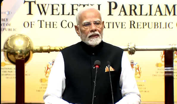 PM Modi addresses Guyanese parliament, recalls historical ties with India
