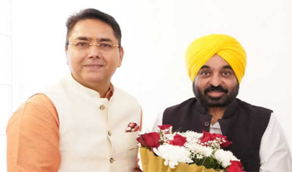 Punjab: Arora replaces Mann as Punjab AAP President