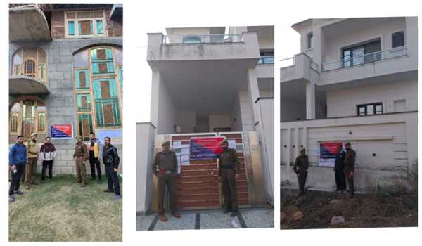 J&K: Baramulla Police attach properties worth Rs 1.72 crore of drug peddler
