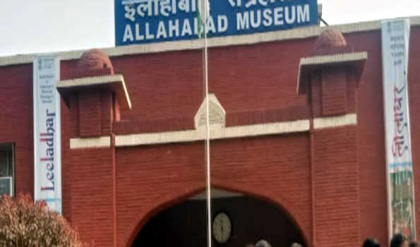Replica of iconic pillar of Emperor Ashoka to welcome devotees during Maha Kumbh