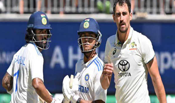 Perth Test: Jaiswal, Rahul shine as India lead by 218 at stumps on Day 2