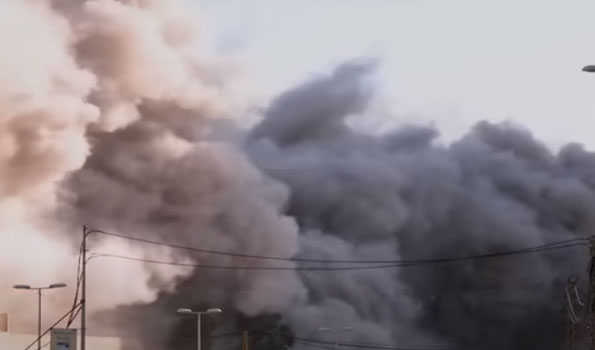 Israel launches violent airstrike on Beirut