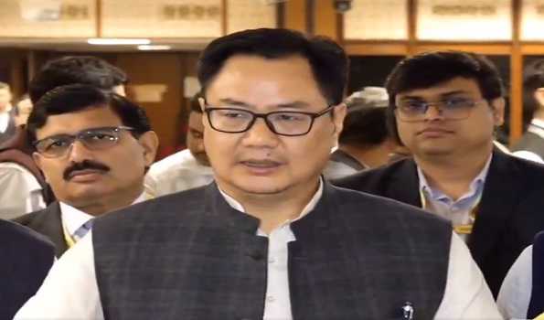 Govt ready to discuss every issue: Rijiju