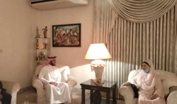 Khaleda Zia meets Saudi envoy, marking first diplomatic appearance in six years