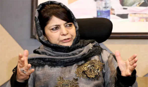Mehbooba raises concerns over minority safety and erosion of Constitutional values on Constitution Day