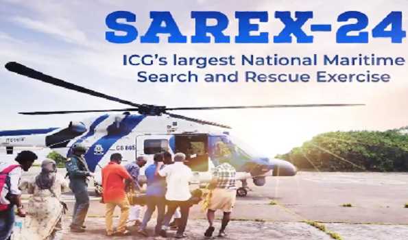 Defence Secretary to inaugurate 11th National Maritime Search and Rescue Exercise in Kochi tomorrow