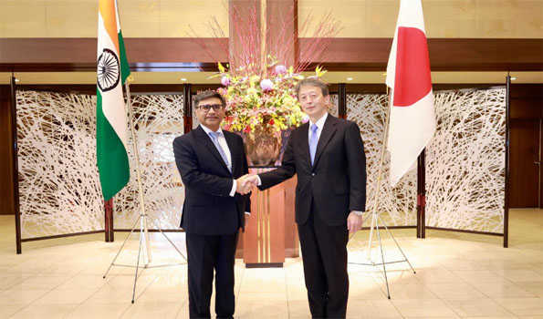 FS Misri pays first official visit to Japan, holds series of interactions
