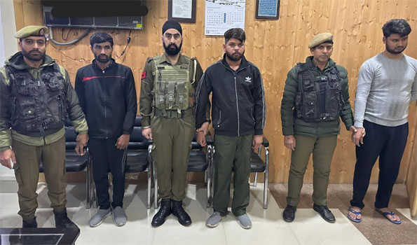 J&K cyber police cracks digital arrest case, 3 non-locals arrested
