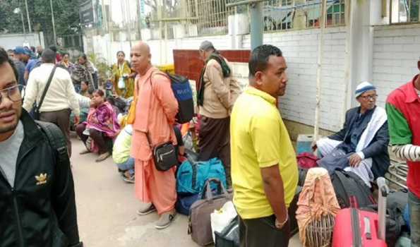 Bangladesh border authorities stop 63 ISKCON members from crossing into India