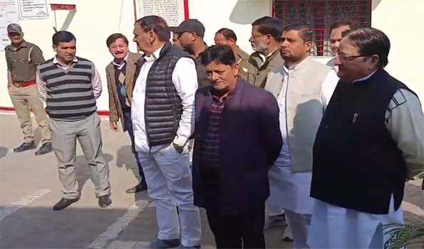 SP delegation meets accused of Sambhal incident