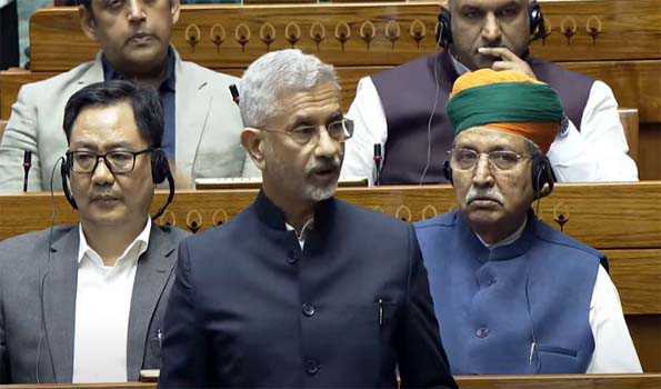 Full disengagement achieved in eastern Ladakh, discussions to begin on de-escalation: EAM in LS