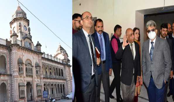 J&K CS for restoring original magnificence of Mubarak Mandi to make it prominent tourist spot