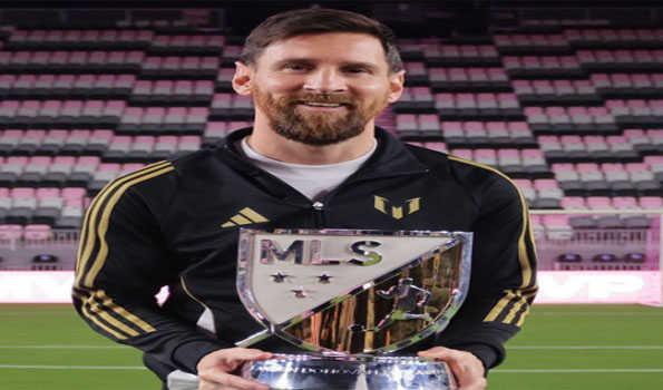 Argentine superstar Messi wins MLS MVP award