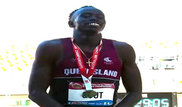 16-year-old breaks 200m record in 20.04secs