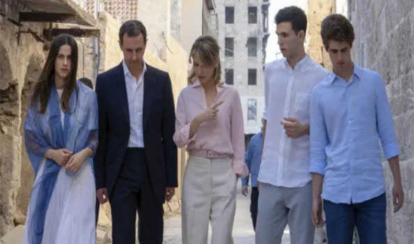 Syria's Assad with family arrives in Moscow - Kremlin Source