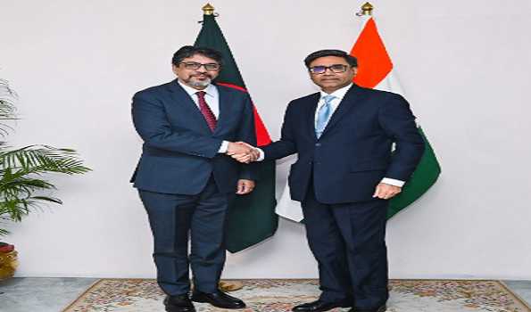 FS Vikram Misri in Dhaka, holds Foreign Office Consultations with Bangladeshi counterpart