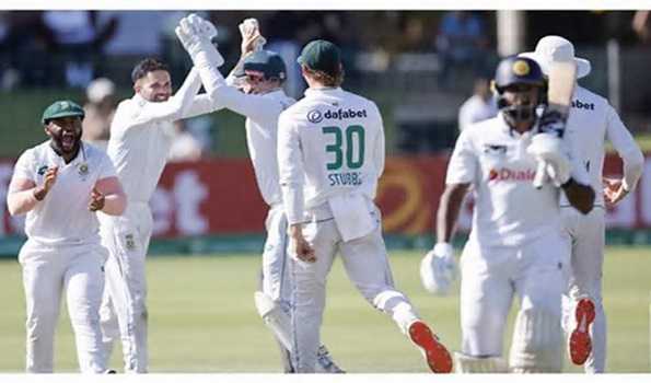 Keshav Maharaj powers Proteas to top WTC