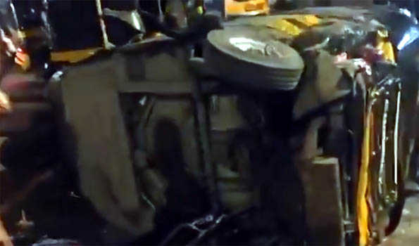 Maha: Three die, 20 injured in road accident in Mumbai