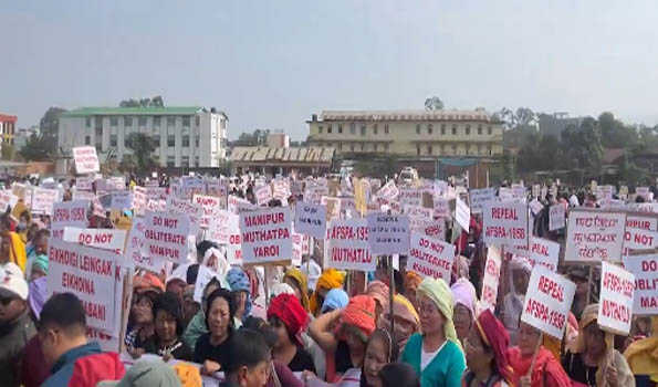 Over 70000 people take out rallies against  AFSPA, terrorism