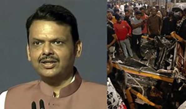 Maha: Fadnavis announces Rs 5 lakh aid to kin of Kurla tragedy victims