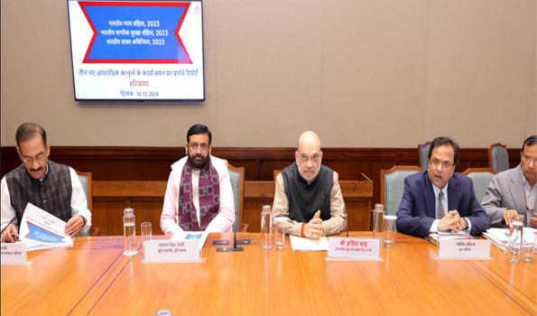 Shah asks Haryana to implement new criminal laws by March 31