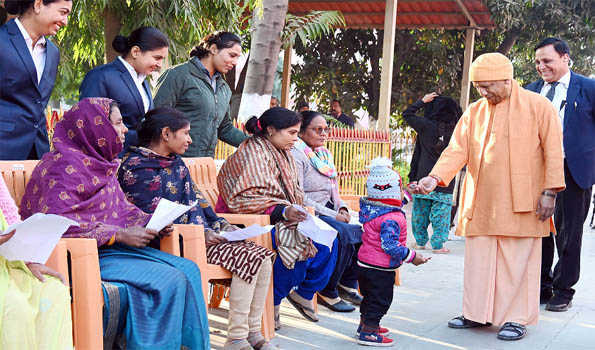 Teach lesson to landmafias and bullies: Yogi