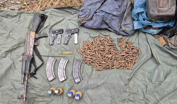 J&K: SFs busted terrorist hideout, recovers arms, ammo in Reasi