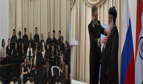 Russian Embassy hosts reception for Baselios Marthoma Mathews III