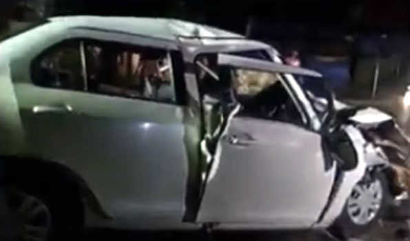 Four of family killed as car collides with bus in Kerala