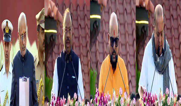 Maha: 39 ministers take oath in Nagpur