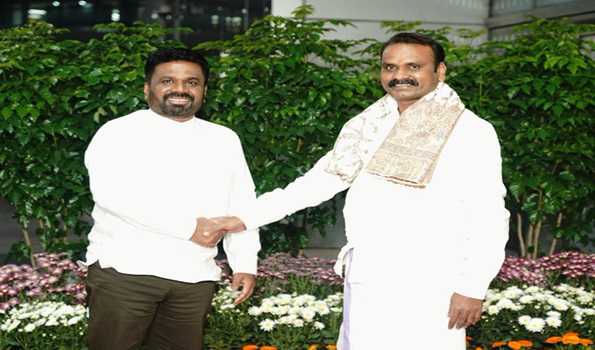 Sri Lankan President Anura Dissanayake arrives on maiden bilateral visit to India