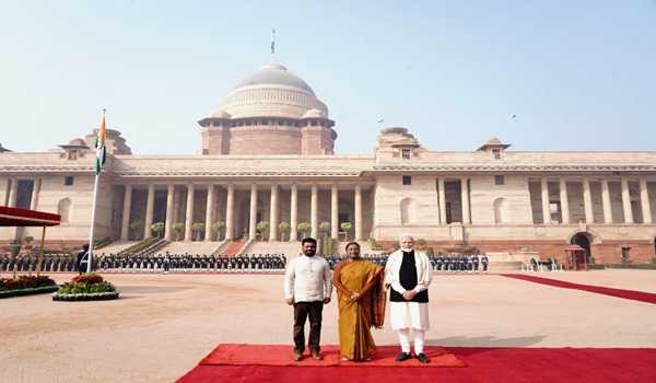 Sri Lankan President Anura Dissanayake accorded ceremonial welcome ahead of talks with PM Modi