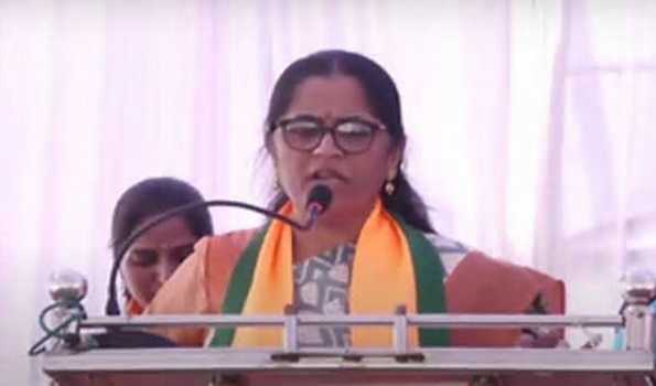 BJP Mahila Morcha chief slams Cong for ignoring women safety