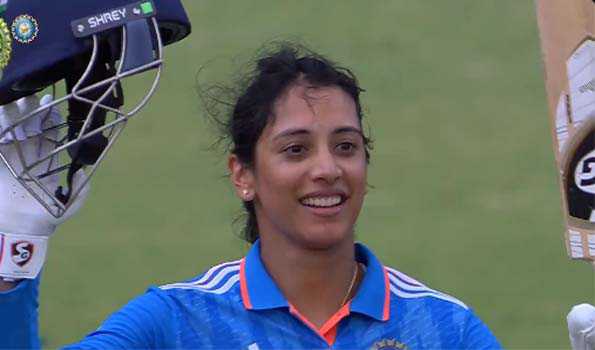 Mandhana in top three of both ODI and T20I rankings